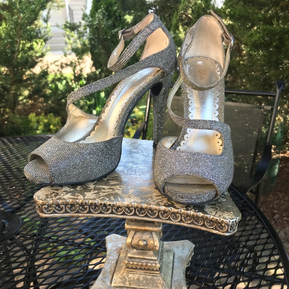 Sparkly Evening Heels